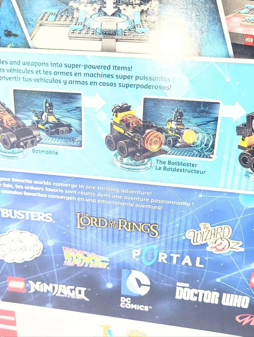 NIB Lego Dimensions Playstation 3 Starter Pack 71170 PS3 Lego Batman